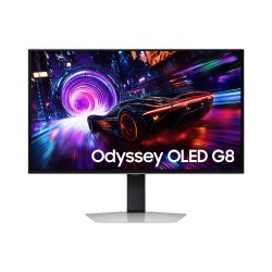 Samsung G81SF écran plat de PC 68,6 cm (27") 3840 x 2160 pixels 4K Ultra HD OLED Argent