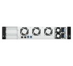 QNAP TS-855EU-RP NAS Armadio (2U) Intel Atom® C5125 8 GB DDR4 0 TB QuTS hero Nero