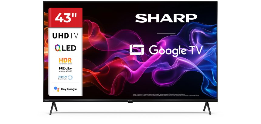 Sharp 43HP5265E TV 109,2 cm (43") 4K Ultra HD Smart TV Wi-Fi Nero