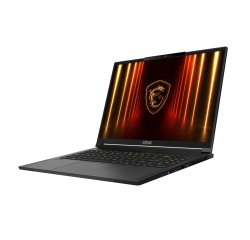 MSI Stealth A16 AI+ A3XWJG-026FR Copilot+ PC AMD Ryzen AI 9 HX 370 Ordinateur portable 40,6 cm (16") Quad HD+ 64 Go LPDDR5x-SDRAM 2 To SSD NVIDIA GeForce RTX 5090 Wi-Fi 7 (802.11be) Windows 11 Pro Français Noir