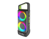 Celly GROOVERGBBK altavoz portátil o de fiesta Altavoz para fiestas Negro 10 W