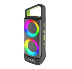 Celly GROOVERGBBK altavoz portátil o de fiesta Altavoz para fiestas Negro 10 W