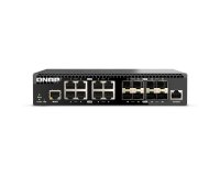 QNAP QSW-M3216R-8S8T switch Gestionado L2/L3 10G Ethernet (100/1000/10000) 1U Negro
