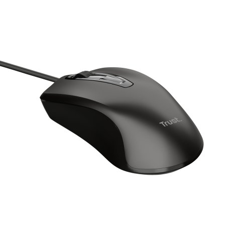 Trust 24657 ratón Oficina Ambidextro USB tipo A Óptico 1200 DPI