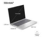 HP E4LG8AT laptop Intel Core 5 Computer portatile 33,8 cm (13.3") Touch screen WUXGA 16 GB LPDDR5x-SDRAM 512 GB SSD Wi-Fi 7 (802.11be) Windows 11 Pro AI PC Argento