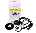 StarTech.com Switch KVM cavo HDMI USB 2 porte con audio e switch remoto – Alimentazione USB