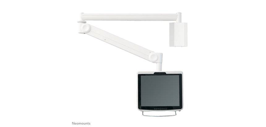 Neomounts FPMA-HAW100HC Support mural pour écran médical 10-32" - h0-170 cm - ressort à gaz