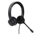 Trust HS-260 Auriculares Alámbrico Banda para cuello Oficina/Centro de llamadas USB tipo A Negro