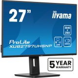 iiyama ProLite XUB2797UHSNP-B1 écran plat de PC 68,6 cm (27") 3840 x 2160 pixels 4K Ultra HD LED Noir