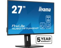 iiyama ProLite XUB2797UHSNP-B1 écran plat de PC 68,6 cm (27") 3840 x 2160 pixels 4K Ultra HD LED Noir