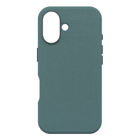 OtterBox Symmetry Series Cactus Leather pour MagSafe pour iPhone 16, Juniper Sprig