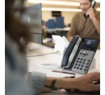 HP Poly Téléphone IP Poly Edge E300 compatible PoE