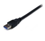 StarTech.com Câble d'extension USB 3.0 (5Gbps) SuperSpeed de 2m - Rallonge USB A vers A - M/F - Noir