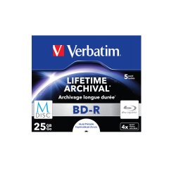 Verbatim M-Disc - BD-R x 5 - 25 GB - storage media