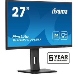 iiyama ProLite XUB2797HSU-B2 écran plat de PC 68,6 cm (27") 1920 x 1080 pixels Full HD LED Noir