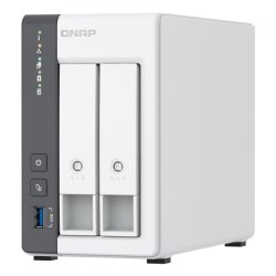 QNAP TS-216G serveur de stockage NAS Tower Cortex-A Cortex-A55 4 Go HDD Blanc