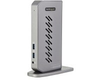 StarTech.com Dock USB-C USB-A - Station d'Accueil USB 3.0 Hybride Universelle pour PC Portable USB-C ou USB-A - Double Écran 4K 60Hz HDMI/DisplayPort - 6x USB-A, GbE - USB 5Gbps - Windows/Mac