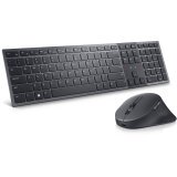 DELL KM900 clavier Souris incluse Bureau RF sans fil + Bluetooth AZERTY Français Graphite