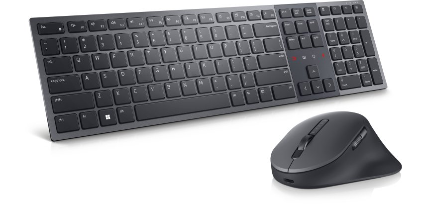 DELL Clavier et souris de collaboration Pro Premium - KM900 - États-Unis international (QWERTY)