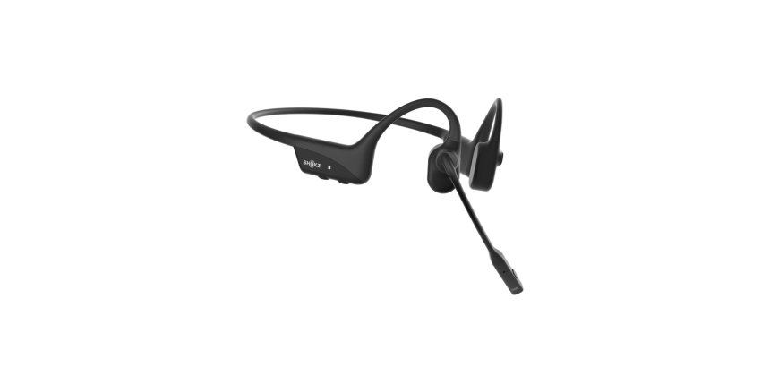 SHOKZ C120-AN-BK auricular y casco Auriculares Inalámbrico gancho de oreja Oficina/Centro de llamadas Bluetooth Negro