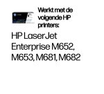 HP toner 655A, 12 500 pagina's, OEM CF450A, zwart
