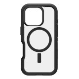 OtterBox Defender Series XT Clear pour MagSafe pour iPhone 16 Pro, Dark Side