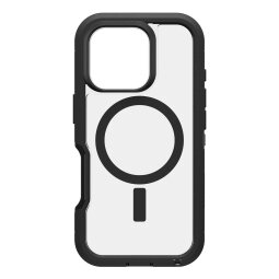 OtterBox Defender Series XT Clear pour MagSafe pour iPhone 16 Pro, Dark Side