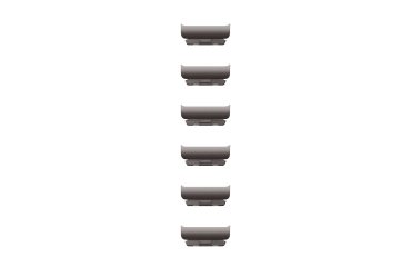 Apple MXML3ZM/A Accesorios para dispositivos vestibles inteligentes Band extension Gris Acero inoxidable