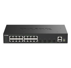 D-Link DGS-1530-20/E commutateur réseau Géré L2 Gigabit Ethernet (10/100/1000) Noir
