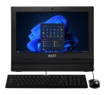 MSI Pro AP162T ADL-042XEU PC tout en un/station de travail Intel® N N100 39,6 cm (15.6") 1920 x 1080 pixels Écran tactile PC All-in-One 8 Go DDR4-SDRAM 256 Go SSD Wi-Fi 6E (802.11ax) Noir