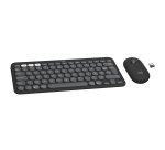 Logitech 920-012209 clavier Souris incluse Universel RF sans fil + Bluetooth AZERTY Français Graphite