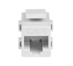 StarTech.com Coupleur RJ45 de type Keystone Jack Cat 6 F/F - Blanc