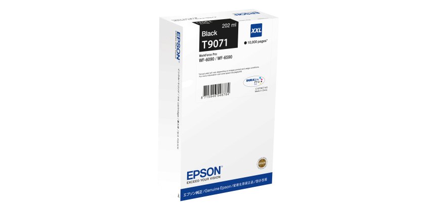 Epson T9071 XXL Cartucho original negro alta capacidad (10000 páginas)