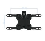 TooQ LP2142TNL-B soporte para TV 106,7 cm (42") Negro