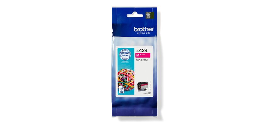 Brother LC-424M cartucho de tinta 1 pieza(s) Original Magenta