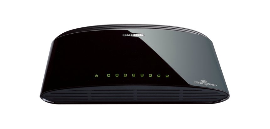 D-Link DES-1008D Non-géré Fast Ethernet (10/100) Noir