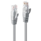 Cable de red Gris 10 m Cat6 U/UTP (UTP) Lindy 48007