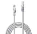 Cable de red Gris 10 m Cat6 U/UTP (UTP) Lindy 48007