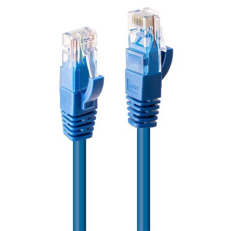 Lindy 48017 cable de red Azul 1 m Cat6 U/UTP (UTP)