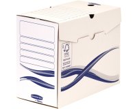 Boîte archives carton automatique Basic Fellowes - Dos 15 cm