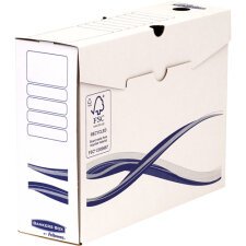 Boîte archives carton automatique Basic Fellowes - Dos 10 cm