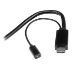 StarTech.com Câble adaptateur HDMI, DisplayPort ou Mini DisplayPort vers HDMI de 2 m - Noir