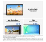 Samsung Galaxy Tab S10 FE, Tablet Android, Display 10.9" LCD, Wifi, RAM 12GB, 256GB, 8.000 mAh, S Pen, Android 15, IP68, Gray