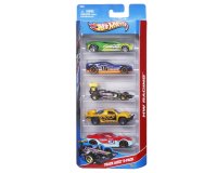 Hot Wheels Confezione 5 Macchinine, Modelli Assortiti, Giocattolo per Bambini 4+ Anni