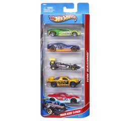Hot Wheels Confezione 5 Macchinine, Modelli Assortiti, Giocattolo per Bambini 4+ Anni