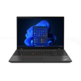 Lenovo ThinkPad T16 Gen 1 (Intel) Intel® Core™ i5 i5-1245U Ordinateur portable 40,6 cm (16") WUXGA 8 Go DDR4-SDRAM 256 Go SSD Wi-Fi 6E (802.11ax) Windows 11 Pro Français Noir