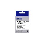 Epson LK-7WB2 - Magnétique - Noir sur Blanc - 36 mmx1.5m