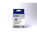 Epson LK-7WB2 - Magnétique - Noir sur Blanc - 36 mmx1.5m