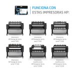 Ink-jet hp designjet t920/t1500 n 727 negro foto alta/1000 paginas