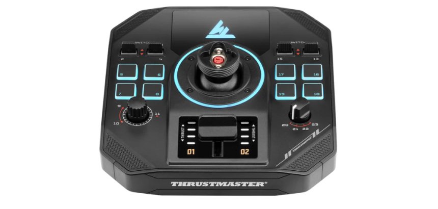 Thrustmaster Sol-R 5 Base Nero USB Base joystick Analogico/Digitale PC